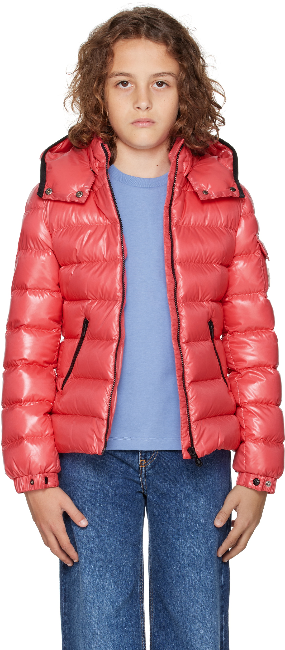 MONCLER ENFANT ダウンジャケット 164cm ピンク ポケット MONCLER モンクレール KIDS キッズ ダウンジャケット SUNDAY