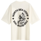 END. Coastal Board Wax T-Shirt in Ecru