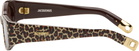JACQUEMUS Brown 'The Ovalo' Sunglasses