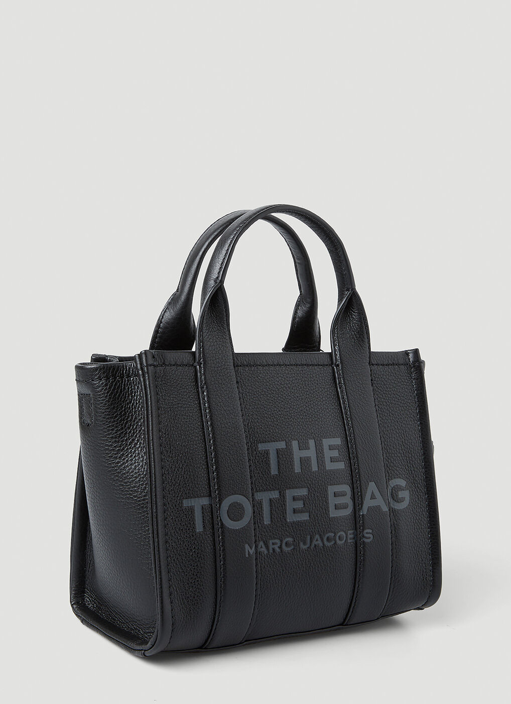 Logo Print Mini Tote Bag in Black Marc Jacobs