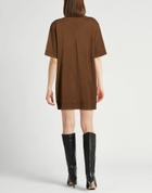 Jucca Womens Mini dress in Brown