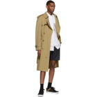 Burberry Beige Westminster Heritage Trench Coat