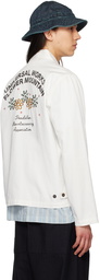 Universal Works White Flower Mountain Edition Ancramdale Jacket