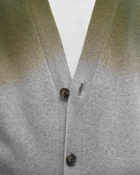 Officine Générale Miles Sweater Double Dip Dye Itl Wo Ws Green - Mens - Zippers & Cardigans
