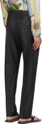 Paul Smith Brown Pleated Trousers