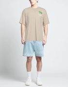 Msgm Mens T-shirt in Beige