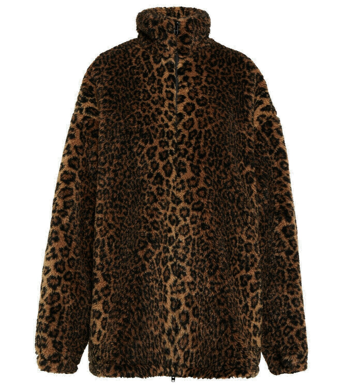 Balenciaga Leopard-print faux fur jacket Balenciaga