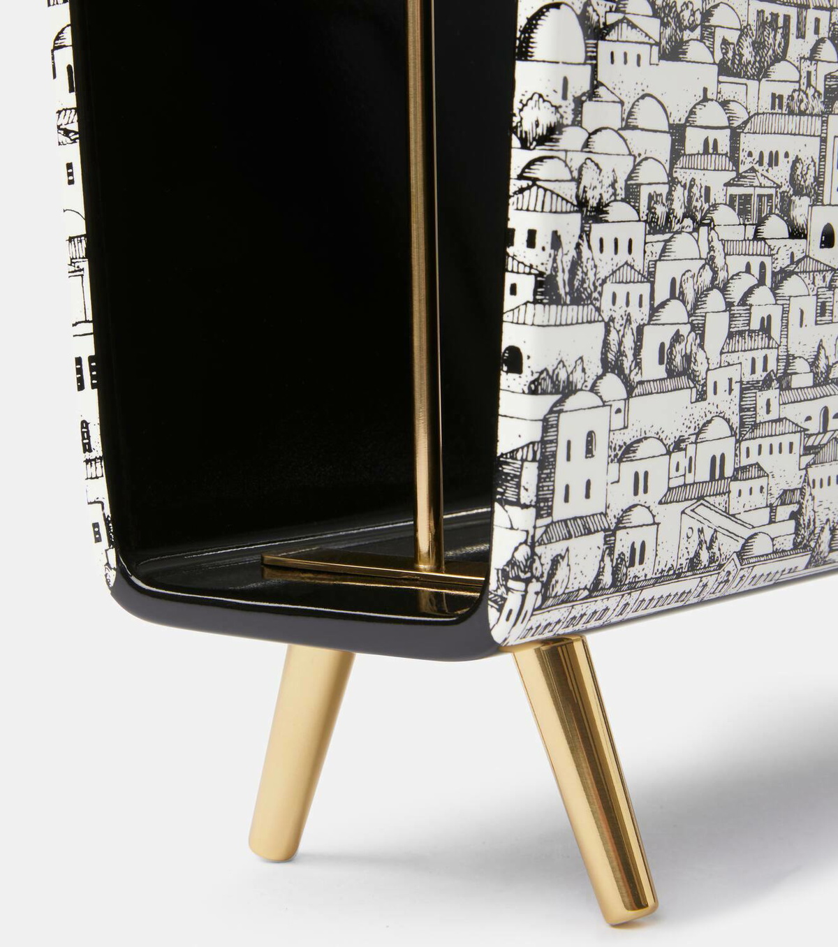 Fornasetti Gerusalemme magazine holder