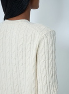Lacoste Cable Knit Cardigan