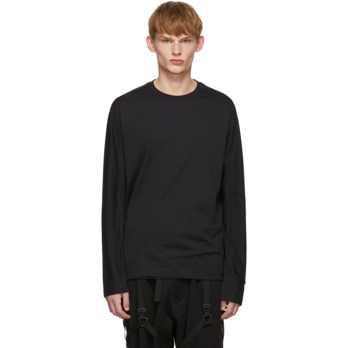 Photo: Y-3 Black Classic Long Sleeve T-Shirt