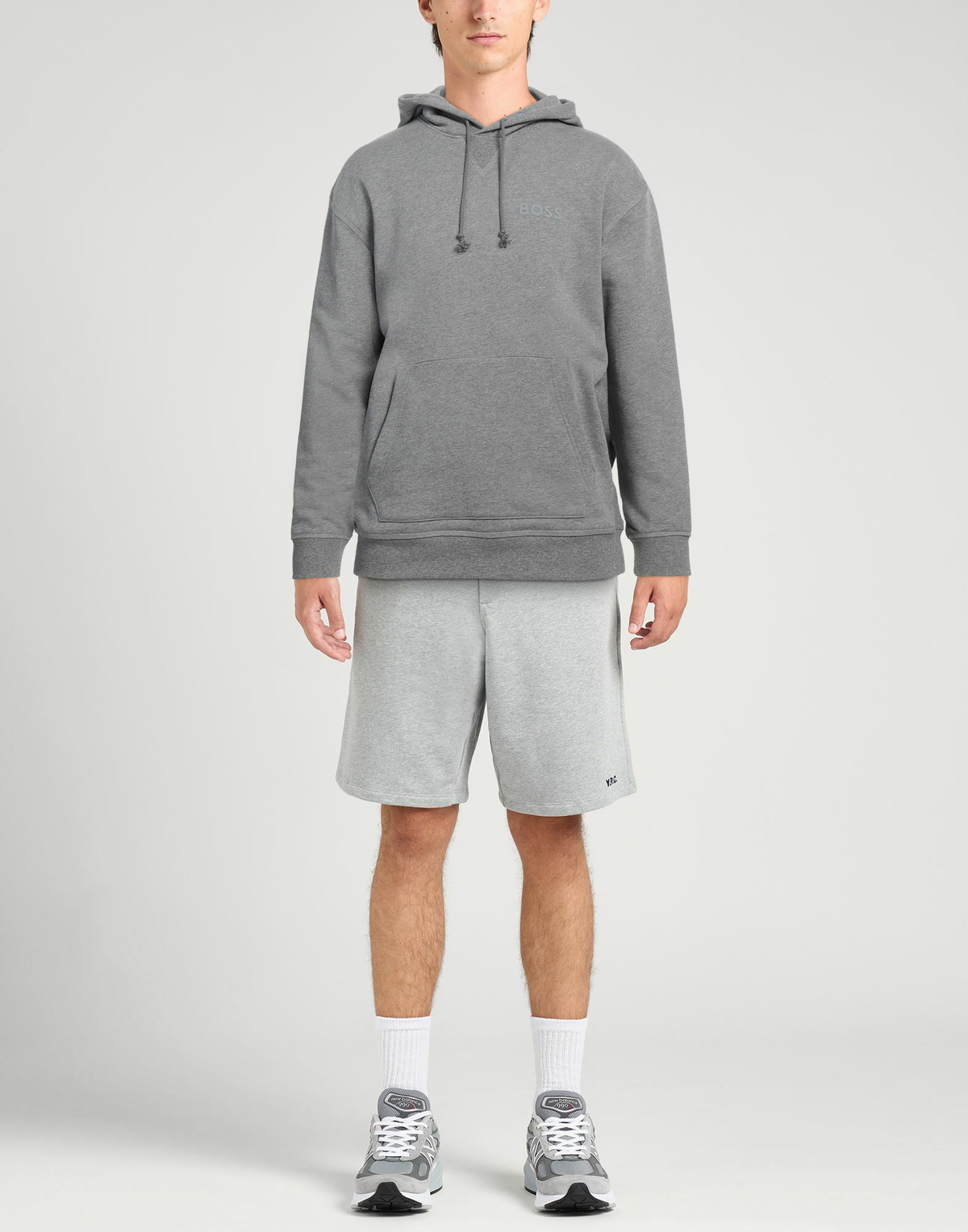 Boss Mens Sweatshirt in Grey
