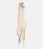 Dries Van Noten Cotton drop earrings