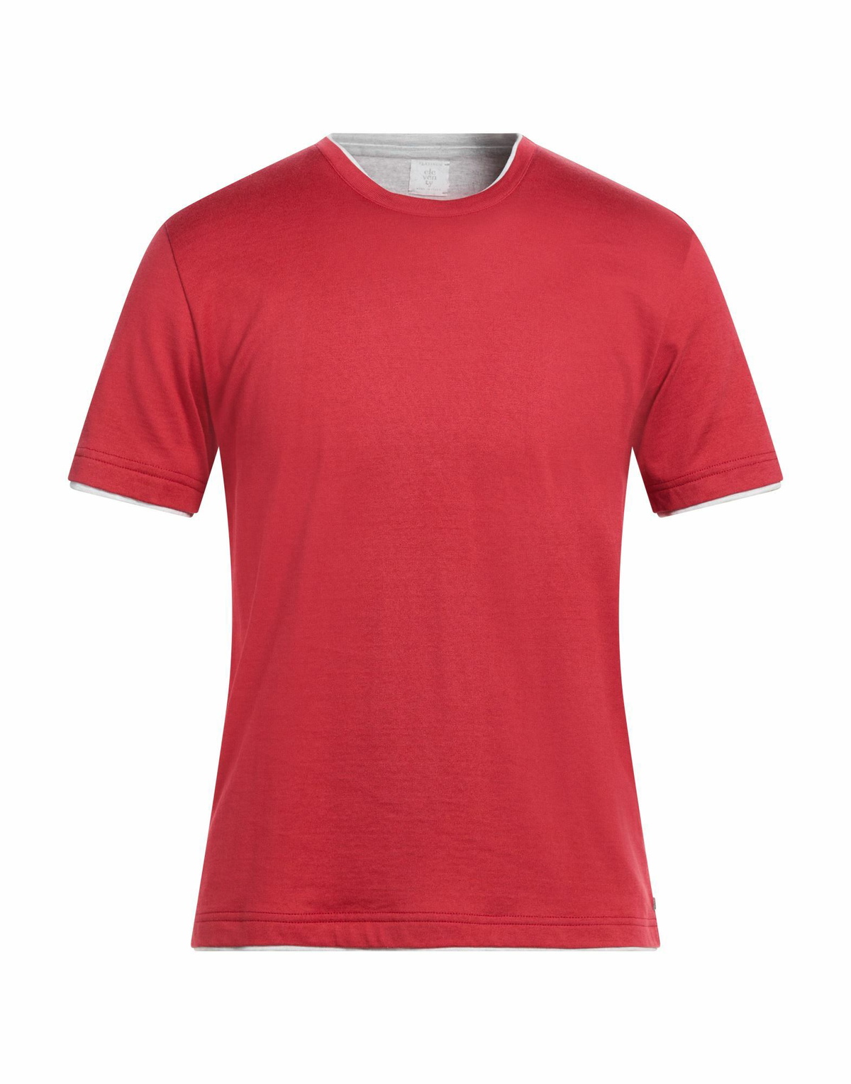 Eleventy Mens T-shirt in Red