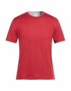 Eleventy Mens T-shirt in Red