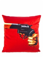 SELETTI Revolver Printed Cushion