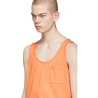 Saturdays NYC Orange Rosen Tank Top