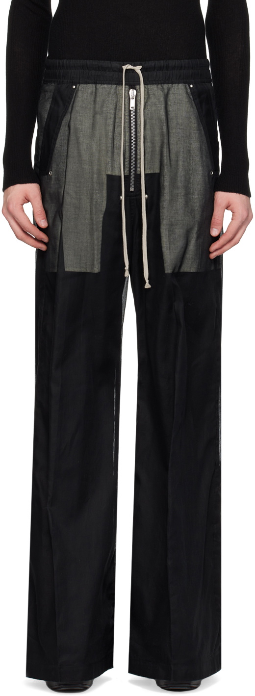 Rick Owens Black Bela Trousers Rick Owens