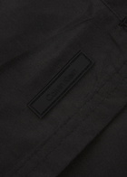 Calvin Klein Logo-appliquéd Shell Swim Shorts Black