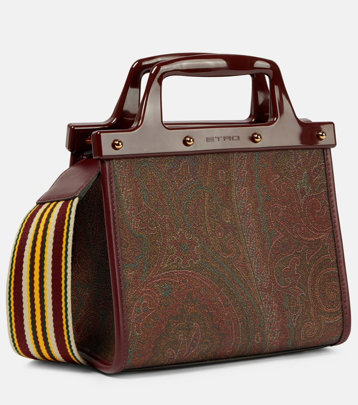 Etro Love Trotter Mini jacquard tote bag Etro