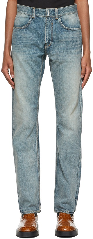 Photo: Givenchy Blue Vintage Denim Jeans