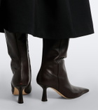 Aeyde Vina leather knee-high boots