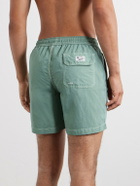 Hartford - Slim-Fit Mid-Length Swim Shorts - Green