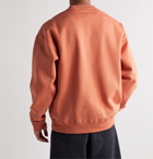 Nike - NRG Fleece-Back Cotton-Blend Jersey Sweatshirt - Orange