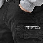 Alpha Industries Men's Crew Short in Black