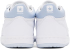 Converse White & Blue CONS Fastbreak Pro Leather & Nylon Sneakers