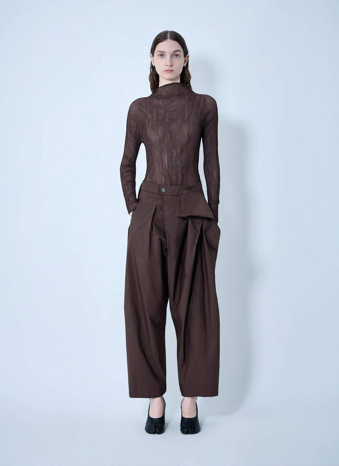 Issey Miyake Akimbo Woven Pants