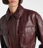 Brunello Cucinelli Leather jacket
