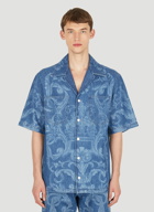 Baroque Denim Shirt in Blue