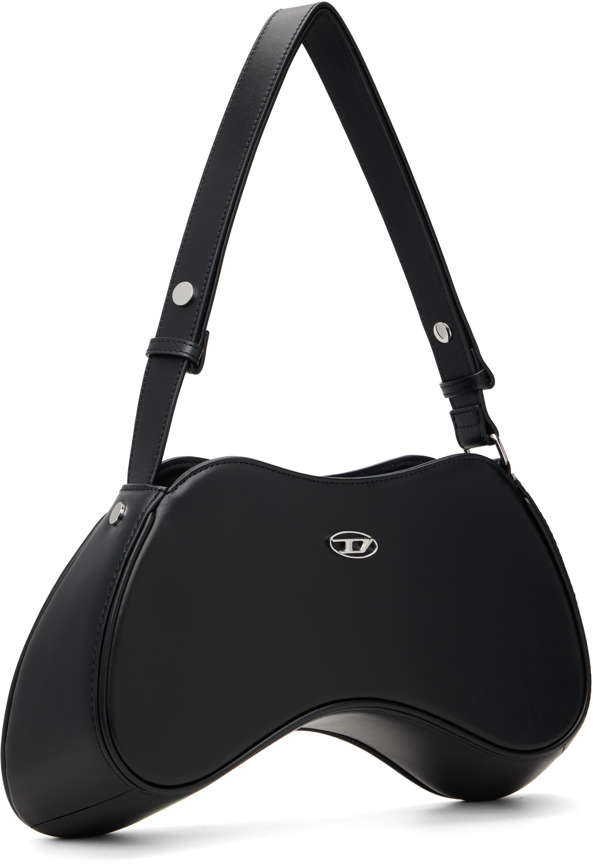 Diesel Black Play Shoulder Bag