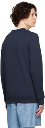 A.P.C. Navy Cotton Sweatshirt