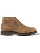 GEORGE CLEVERLEY - Nathan Suede Chukka Boots - Neutrals