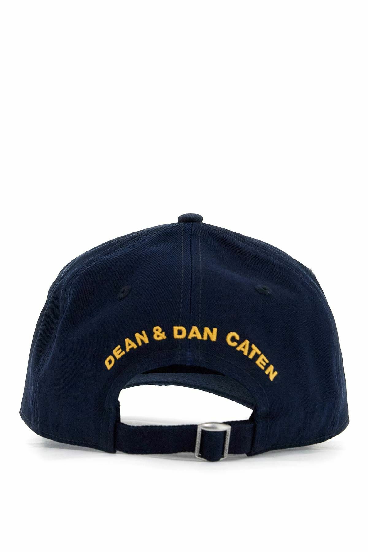DSQUARED2 cotton gabardine baseball cap with Blue Dsquared2