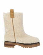 Sergio Rossi Womens Ankle boots Cream