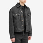 Loewe Men's Anagram Denim Jacket in Black