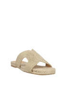 Castañer Womens Espadrilles in Gold