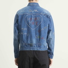 Human Made Men's Hand Stitched Denim Work Jacket in Indigo