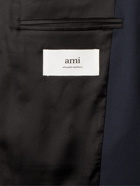 AMI PARIS - Virgin Wool Suit Jacket - Blue - IT 48