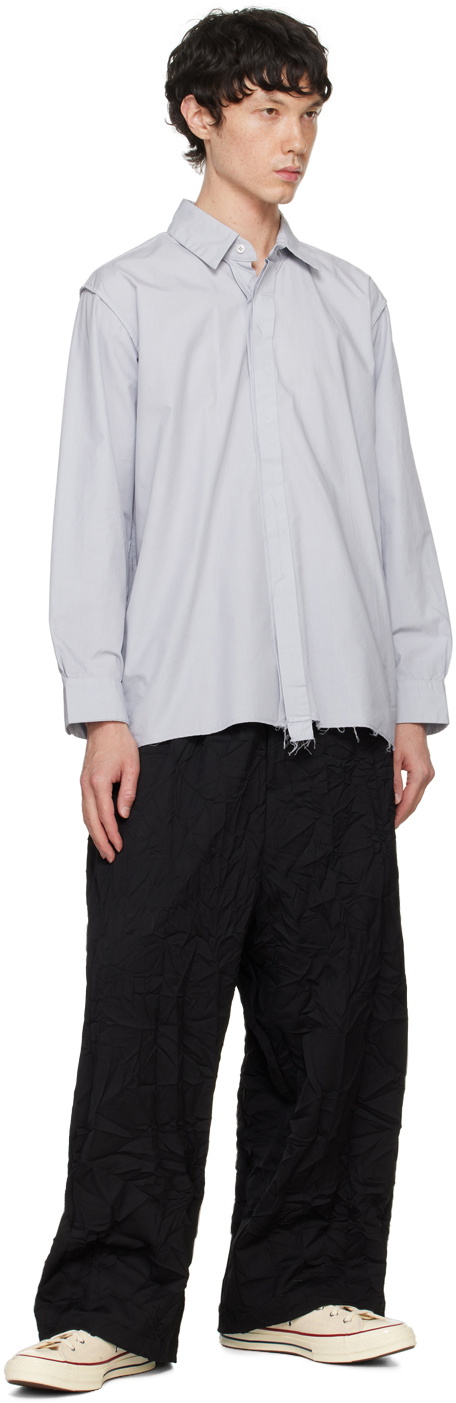 Camiel Fortgens Gray Inside Out Basic Shirt