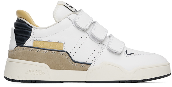 Photo: Isabel Marant White Oney Low Sneakers