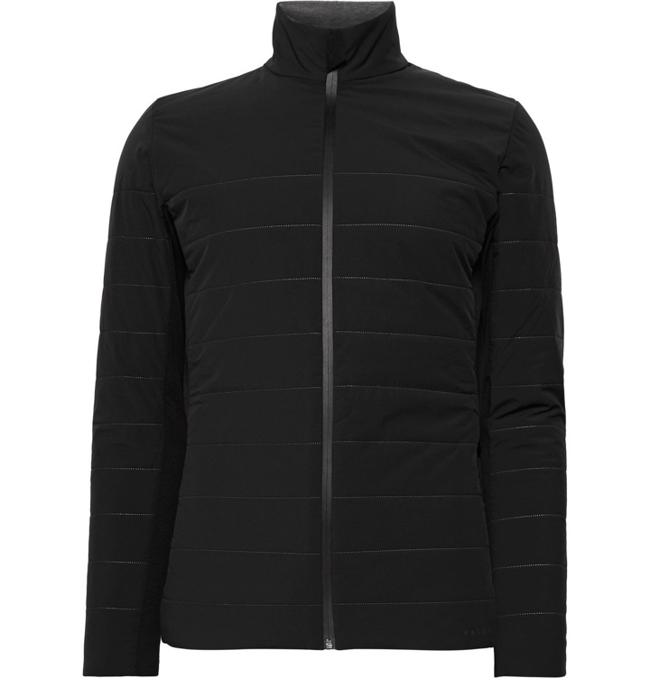 Photo: FALKE Ergonomic Sport System - Shield Quilted Primaloft Ski Jacket - Black