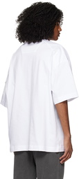 Juun.J White Sleeve Pocket T-Shirt