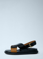 Marni Fussbett Leather Sandals
