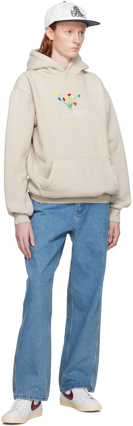 Butter Goods Taupe Bouquet Hoodie