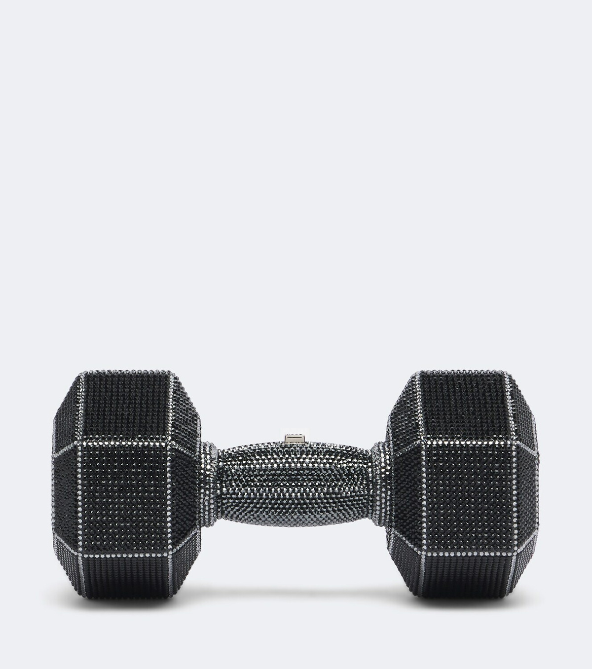 Judith Leiber Couture Dumbbell crystal-embellished clutch