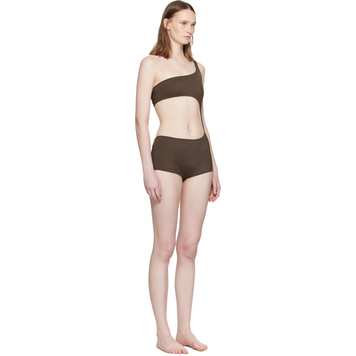 Paloma Wool Brown Flann Swimsuit