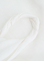 Bec & Bridge Melanie Asymmetric Linen Mini Dress White